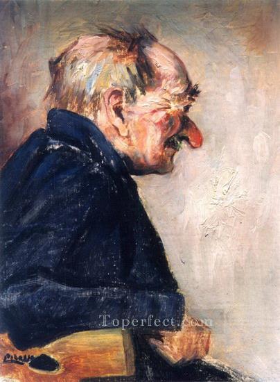 Portrait of a Man Bibi the Puree 1901 Pablo Picasso Oil Paintings